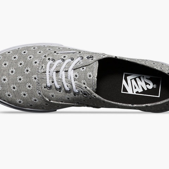 VANS Chambray Floral Authentic Lo Pro Womens Shoes - Picture 5 of 13